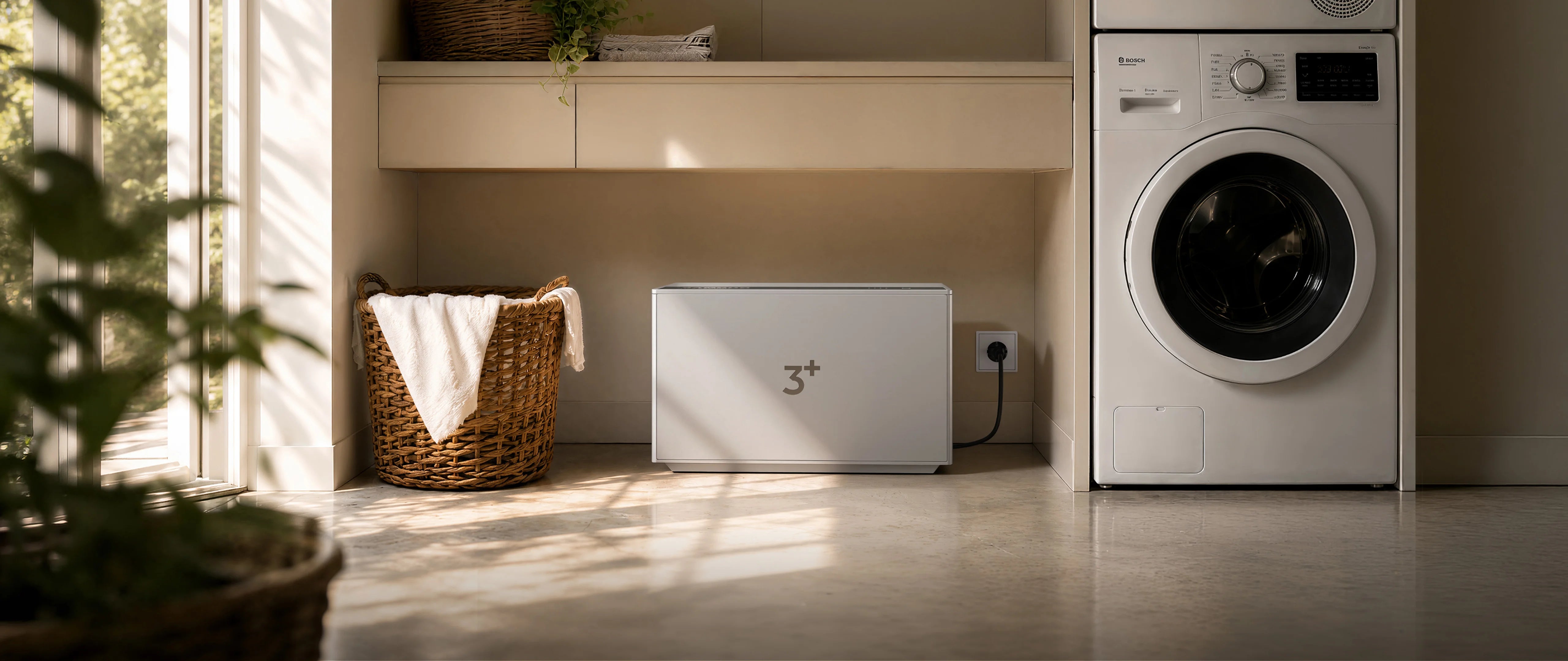 6kWh AC Plug-in Home Battery Packed in a 23L Compact Form