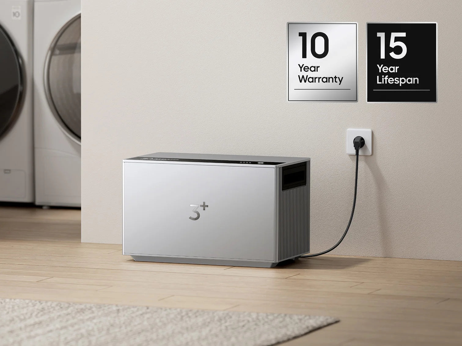 10-Year Warranty, 15-Year Lifespan