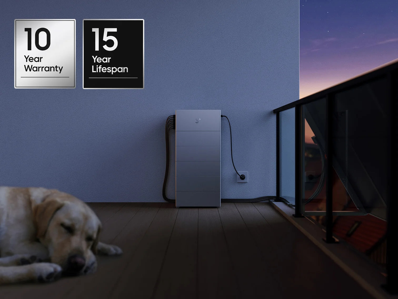 10-Year Warranty, 15-Year Lifespan